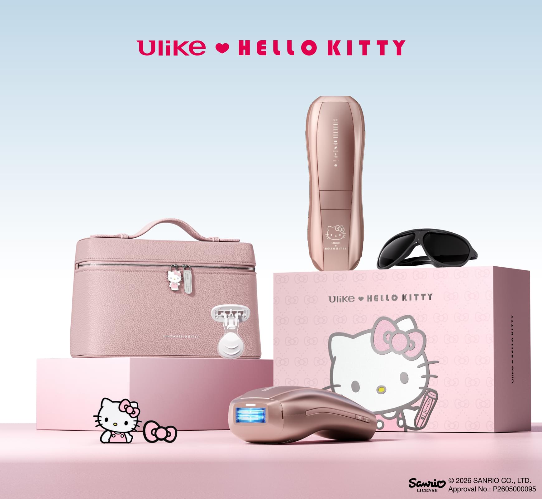 Ulike x Hello Kitty Air10 脫毛儀——rose限時優惠🎀