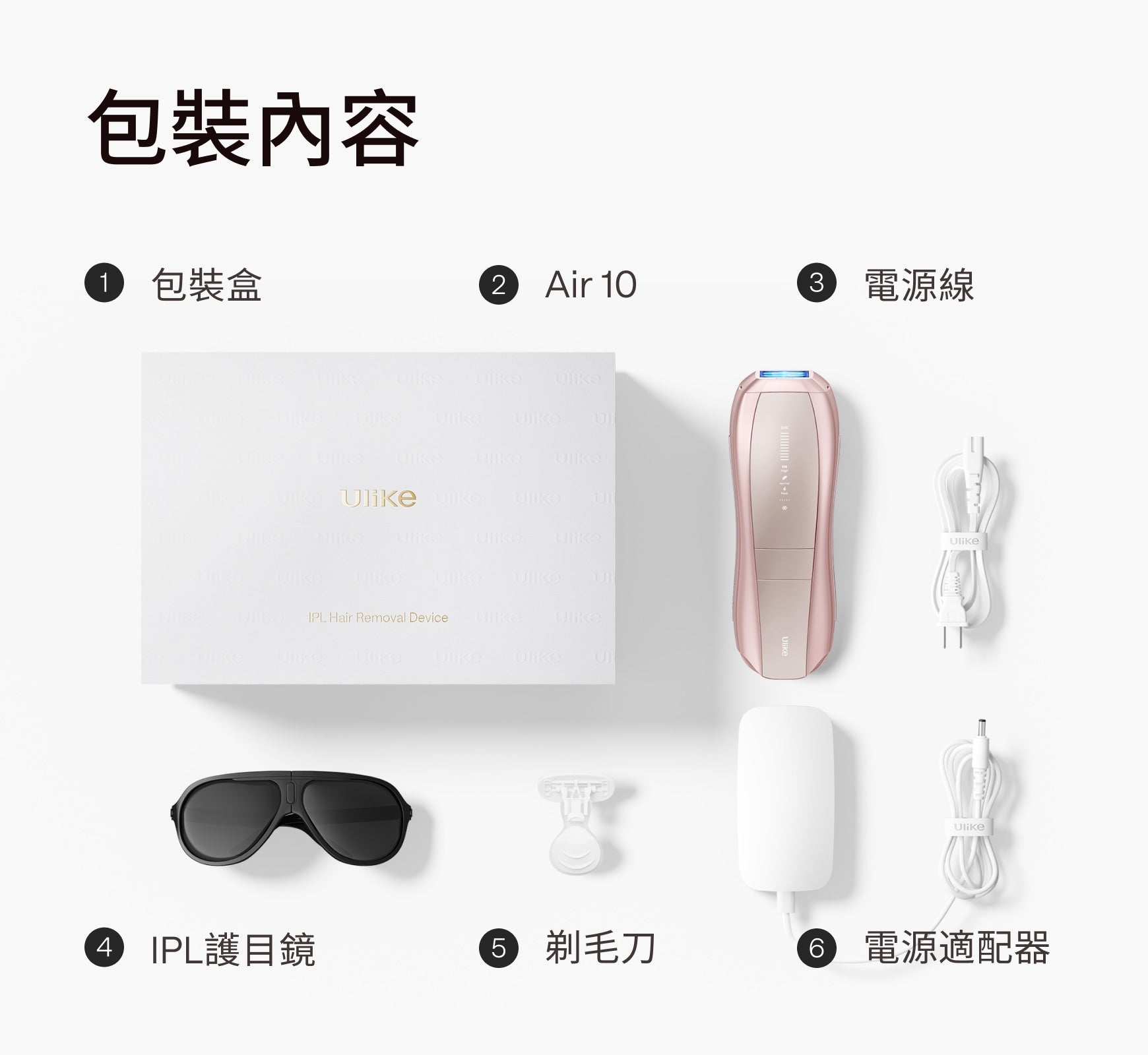 Ulike Air10家用脫毛儀-裕美限時團購