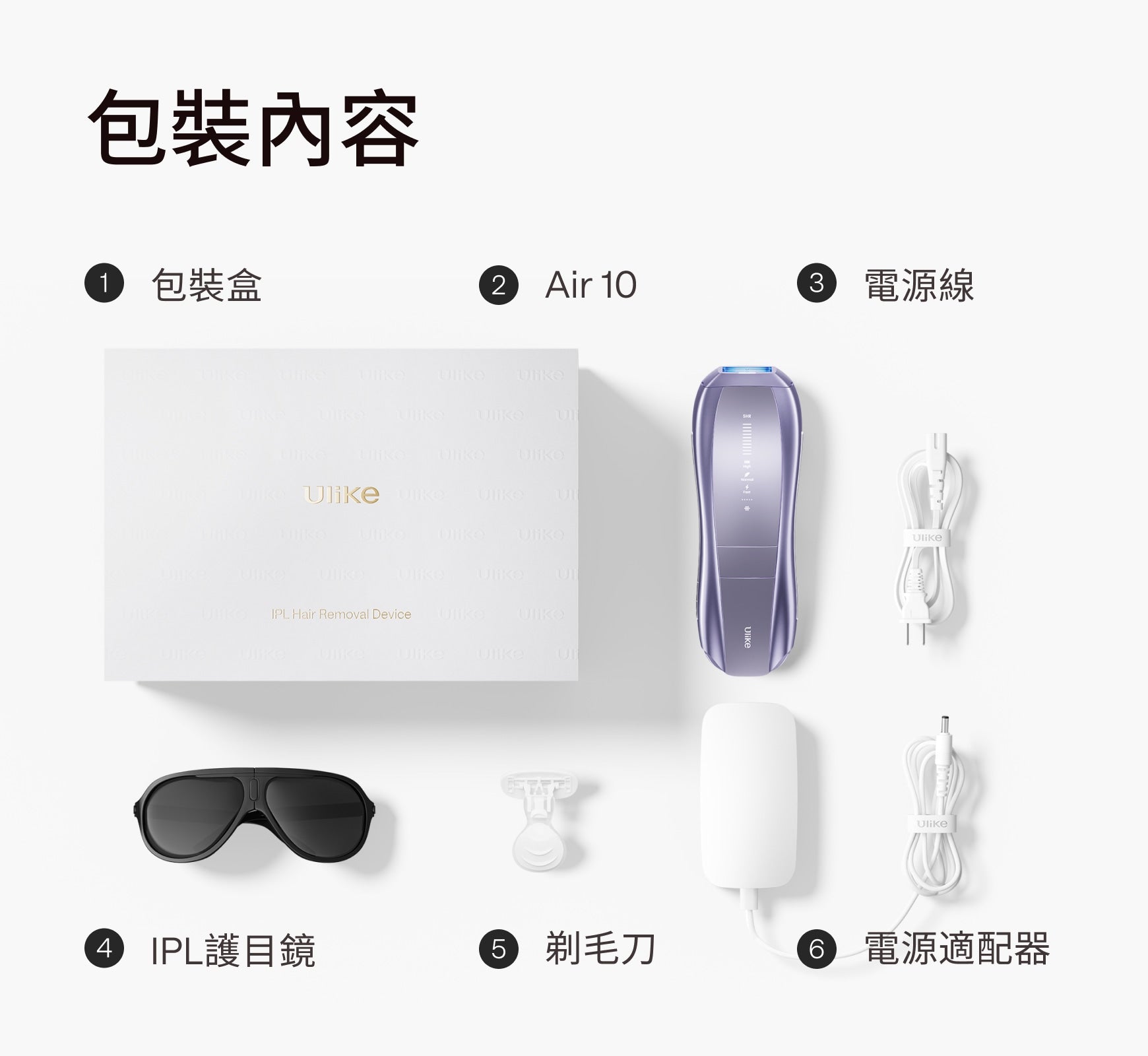 Ulike Air10家用脫毛儀-裕美限時團購