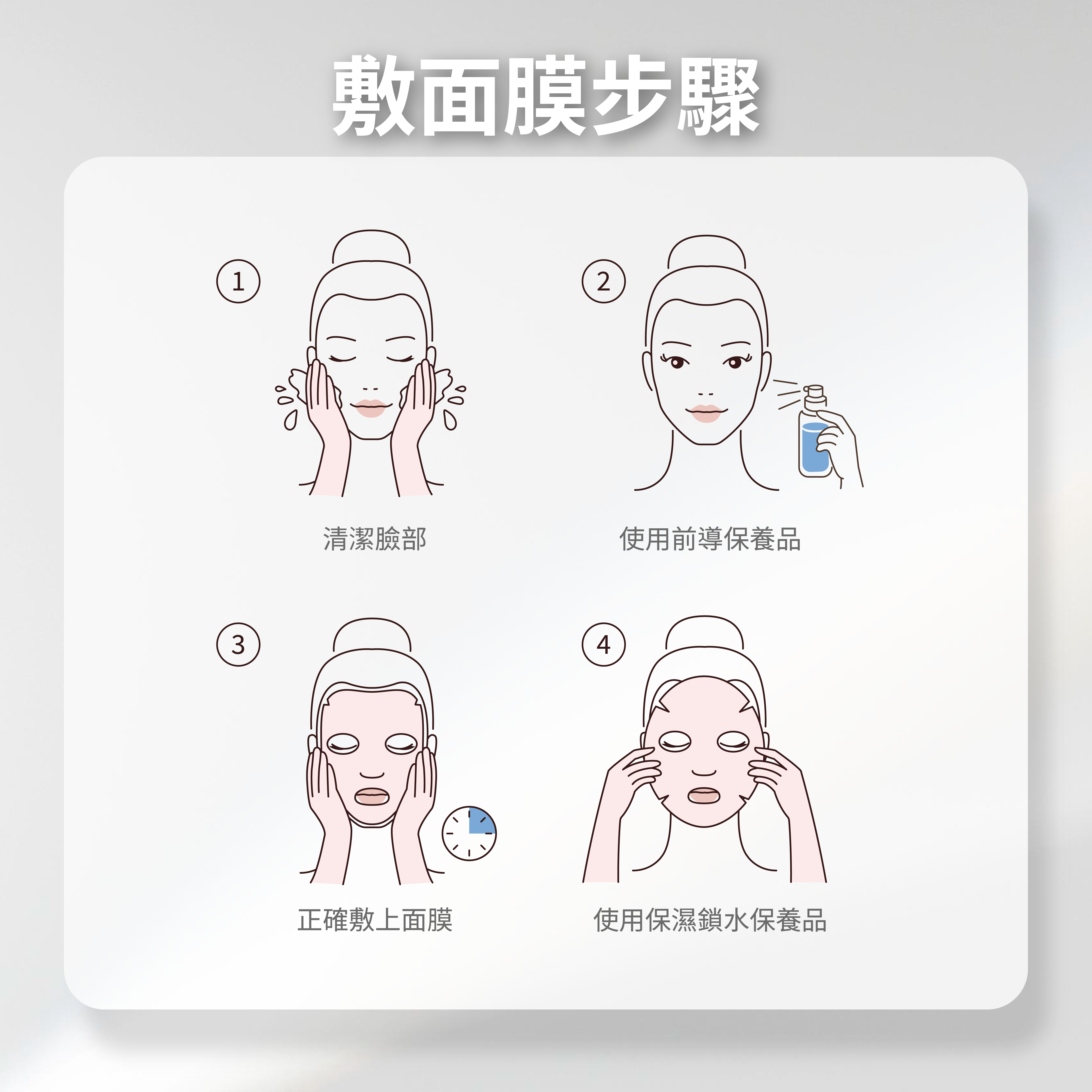 Ulikebeauty 水光保濕面膜5pcs/盒